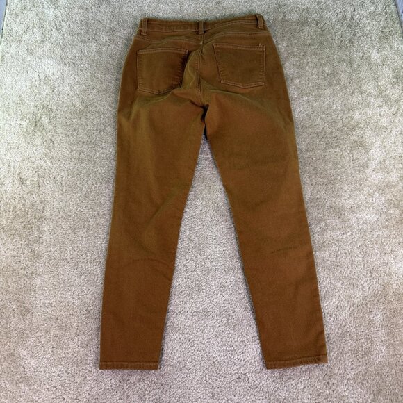 Talbots Simply Flattering Collection Sz 10 Jegging Jean Stretch Brown 32x27 F062 - Picture 7 of 13